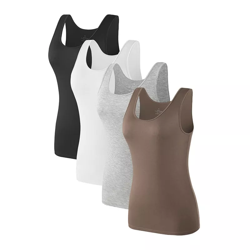 Scoop Neck Tank သည် သင့်ဗီရိုအတွက် စွယ်စုံရနှင့် သက်တောင့်သက်သာ အရှိဆုံး အလွှာတစ်ခု ဖြစ်ပါသလား။